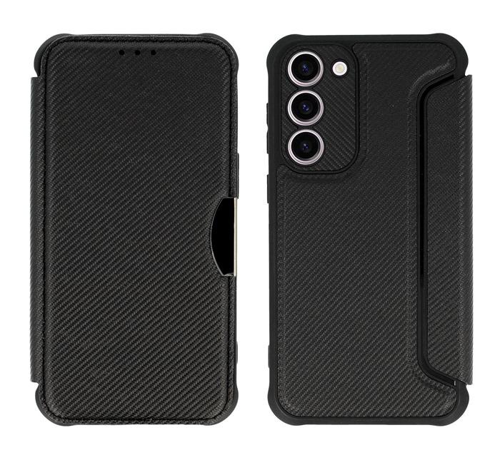 MOB-1907 POWERTECH θήκη Razor Carbon MOB-1907 για Samsung Galaxy S23, μαύρη - Image 1
