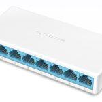 MERCUSYS Desktop Switch MS108, 8x 10/100 Mbps, Ver. 2