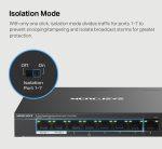 MERCUSYS Desktop Switch MS108GP, 8x 10/100/1000 Mbps, PoE+, Ver. 1.0 - Image 5