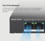 MERCUSYS Desktop Switch MS108GP, 8x 10/100/1000 Mbps, PoE+, Ver. 1.0 - Image 6