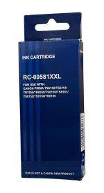 Συμβατό InkJet για Canon, 581XXL, 12.2ml, μαύρο - Image 2