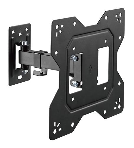 PT-1128 POWERTECH επιτοίχια βάση τηλεόρασης PT-1128, 23-43", έως 30kg, full motion - Image 1