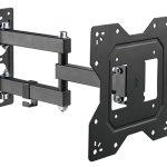 POWERTECH επιτοίχια βάση τηλεόρασης PT-1129, 23-43", έως 30kg, full motion