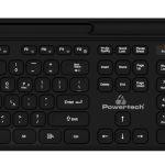 POWERTECH set ποντίκι & πληκτρολόγιο PT-1154, 2.4GHz & Bluetooth, μαύρο