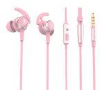 SADES gaming earphones Wings 20 με μικρόφωνο, 3.5mm, Φ12mm, 1.2m, ροζ - Image 4