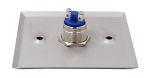 SECUKEY Χωνευτό μπουτόν SCK-CBUTTON2, 3Α, ασημί - Image 2