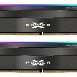 SILICON POWER μνήμη DDR4 UDIMM XPOWER Zenith, 2x 8GB, RGB, 3200MHz, CL16