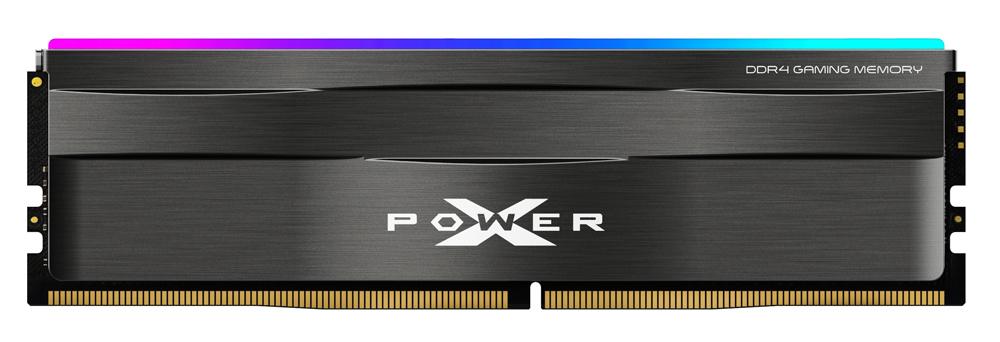 SP016GXLZU320BSD SILICON POWER μνήμη DDR4 UDIMM XPOWER Zenith, 16GB, RGB, 3200MHz, CL16 - Image 1