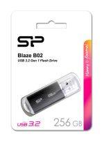 SILICON POWER USB Flash Drive Blaze B02, 256GB, USB 3.2, μαύρο - Image 4