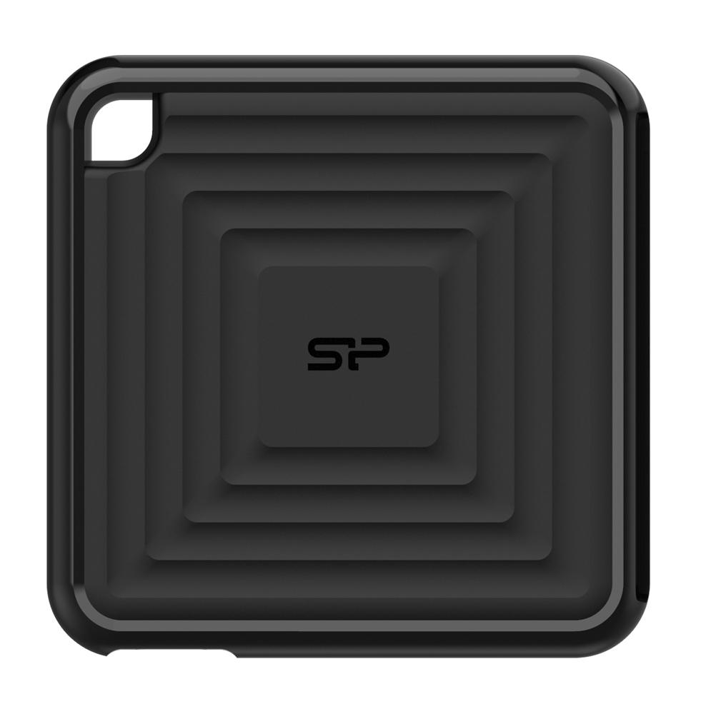 SP512GBPSDPC60CK SILICON POWER εξωτερικός SSD PC60, 512GB, USB 3.2, 540-500MB/s, μαύρος - Image 1
