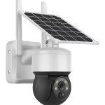 SECTEC smart ηλιακή κάμερα ST-S517C-3M, 3MP, PIR, PTZ, cloud/micro SD