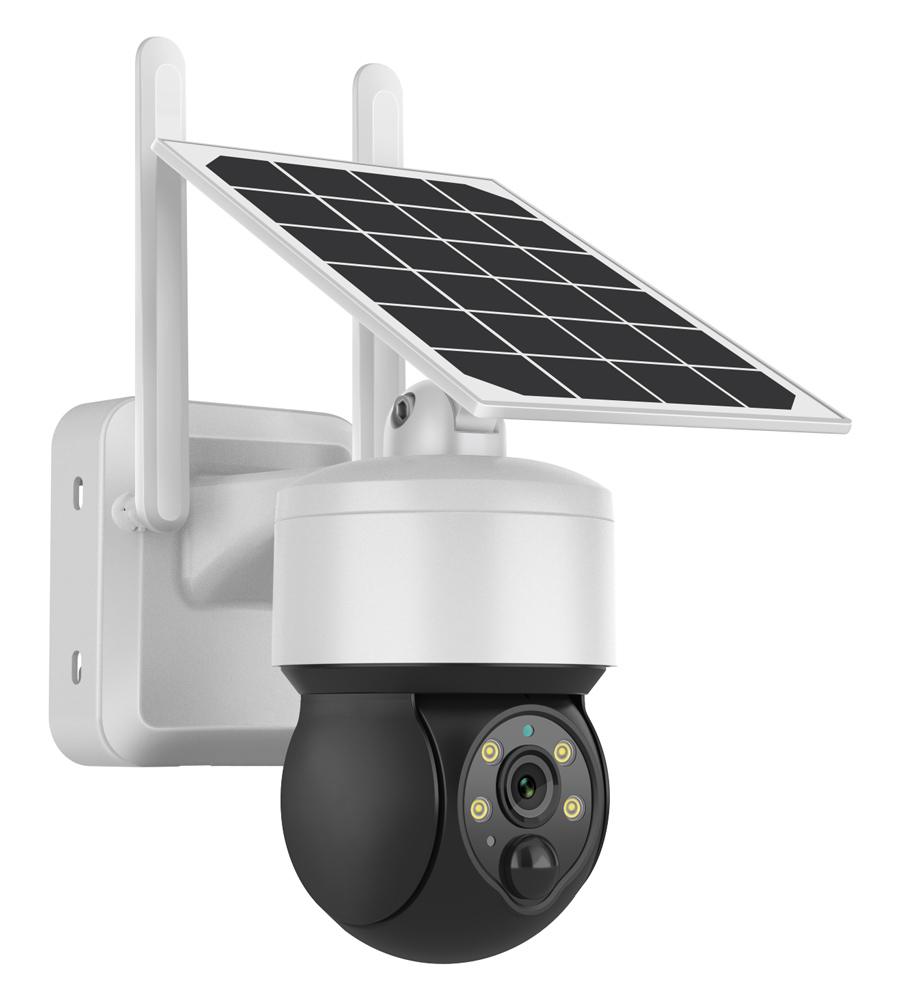 ST-S517C-3M SECTEC smart ηλιακή κάμερα ST-S517C-3M, 3MP, PIR, PTZ, cloud/micro SD - Image 1