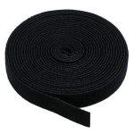 POWERTECH ταινία τύπου velcro πολλαπλών χρήσεων, 20mm, 3m, Black