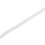 POWERTECH δεματικά καλωδίων TIES-045, 150x3.6mm, λευκά, 100τμχ
