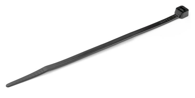 TIES-046 POWERTECH δεματικά καλωδίων TIES-046, 150x3.6mm, μαύρα, 100τμχ - Image 1