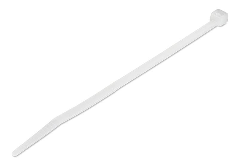 TIES-047 POWERTECH δεματικά καλωδίων TIES-047, 200x3.6mm, λευκά, 100τμχ - Image 1
