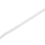 POWERTECH δεματικά καλωδίων TIES-063, 300x7.5mm, λευκά, 100τμχ