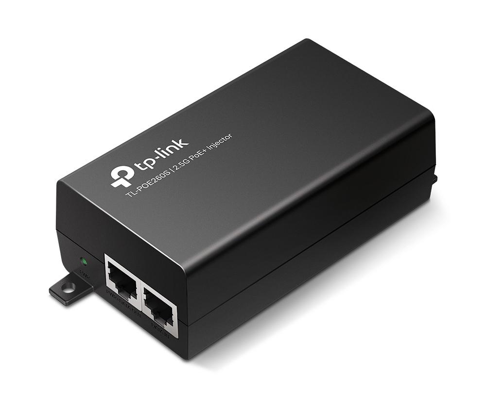 TL-POE260S TP-LINK 2.5G PoE+ Injector TL-POE260S, IEEE 802.3af/at, Ver. 1.0 - Image 1