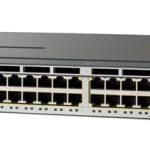 CISCO used Switch Catalyst WS-C3750X-24T-E, 24x 10/100/1000 Ports