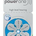 POWER ONE μπαταρίες ακουστικών βαρηκοΐας P675, mercury free, 1.45V, 6τμχ