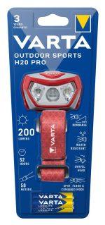 VARTA LED φακός κεφαλής Outdoor Sports H20 Pro, 200lm, IPX4, κόκκινος - Image 2