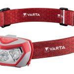 VARTA LED φακός κεφαλής Outdoor Sports H20 Pro, 200lm, IPX4, κόκκινος