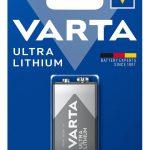 VARTA μπαταρία λιθίου Ultra, 9V, 1τμχ