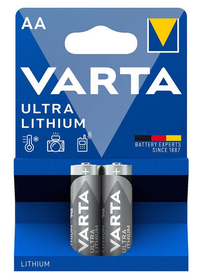 4008496680474 VARTA μπαταρίες λιθίου Ultra, AA, 1.5V, 2τμχ - Image 1