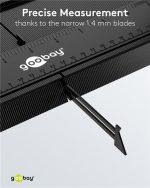 GOOBAY σετ παντογράφοι 61668, κλίμακα σε inch/cm, 130/250mm, 2τμχ - Image 5