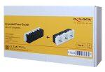 DELOCK τριπλό module πρίζας ρεύματος Easy 45 81323, 45°, 45x45mm, 5τμχ - Image 3