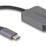 DELOCK card reader 91009 για SD & micro SD, USB-C, 5 Gbps, γκρι