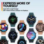 ZEBLAZE smartwatch Btalk 3 Pro, heart rate, 1.43" AMOLED, γκρι - Image 6