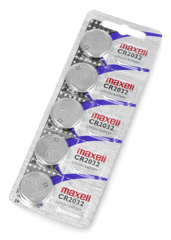 E-CR2032M MAXELL Μπαταρία λιθίου CR2032, 3v, 5τμχ - Image 1