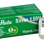 MURATA μπαταρία Silver Oxide για ρολόγια SR516SW, 1.55V, No317, 10τμχ