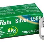 MURATA μπαταρία Silver Oxide για ρολόγια SR616SW, 1.55V, No 321, 10τμχ