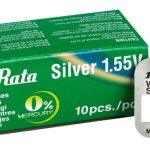 MURATA μπαταρία Silver Oxide για ρολόγια SR621SW, 1.55V, No 364, 10τμχ