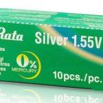 MURATA μπαταρία Silver Oxide για ρολόγια SR920SW, 1.55V, No371, 10τμχ