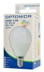 OPTONICA LED λάμπα G45 1401, 5.5W, 6000K, E14, 450lm - Image 3
