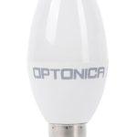 OPTONICA LED λάμπα C37 1425, 5.5W, 6000K, E14, 450lm