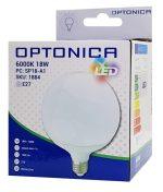 OPTONICA LED λάμπα G120 1884, 18W, 6000K, E27, 1440lm - Image 2