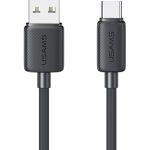USAMS καλώδιο USB-C σε USB US-SJ688, 3A, 480Mbps, 1m, μαύρο