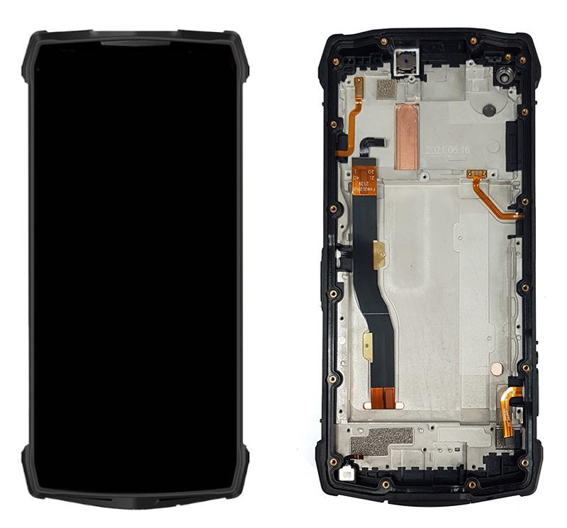TP-LCD-ARM13 ULEFONE LCD & Touch Panel για smartphone Power Armor 13, μαύρη - Image 1