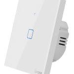 SONOFF smart διακόπτης ΤΧ-T2EU1C, αφής, Wi-Fi, μονός, λευκός