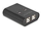 DELOCK USB Type B switch 11503, 2 σε 1, μαύρο - Image 3