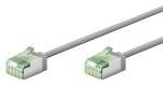 GOOBAY καλώδιο δικτύου 74347, CAT 8.1 U/FTP, slim, copper, 40Gbps, 2m, γκρι