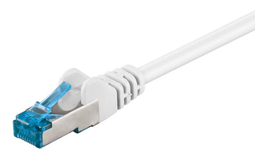 93749 GOOBAY καλώδιο δικτύου 93749, CAT 6A S/FTP, 500 MHz, Copper, 2m, λευκό - Image 1
