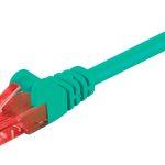 GOOBAY καλώδιο δικτύου 95592, CAT 6 U/UTP, CCA, 250MHz, 1.5m, πράσινο