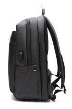 ARCTIC HUNTER τσάντα πλάτης B00218 με θήκη laptop 15.6", USB, 24L, μαύρη - Image 3
