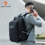 ARCTIC HUNTER τσάντα πλάτης B00544 με θήκη laptop 17", 40L, USB, μαύρη - Image 3