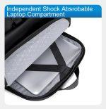 ARCTIC HUNTER τσάντα πλάτης B00558 με θήκη laptop 15.6", 24L, USB, μαύρη - Image 5